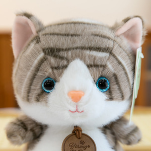 Authentiques pastilles parfumées intégrées, motif chaton mignon, pour jouet en peluche, anti-stress, avec rembourrage en coton ultra doux - Product Image 4