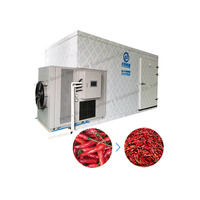 Four de séchage à circulation d'air chaud piment aux fruits Machine de séchage de poivre noir industriel