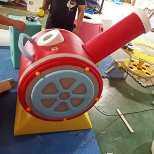 Equipo de patio interior para niños Naughty Castle Ball Blowing Ocean Ball Jet Machine Soft Play Equipment Ocean Ball - Product Image 4