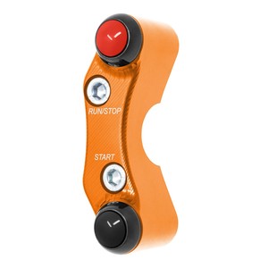 Interrupteur de guidon droit pour KTM 890 Adventure (trous décalés) (Orange) - Product Image 4