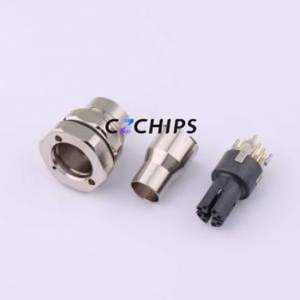 C12B-FSX-FM-8SCUP-MX-SH Circular (Cable) Connector Connector M12 8P Female Straight - Product Image 1