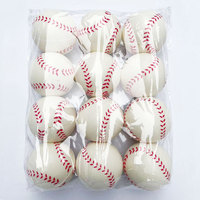 Balles anti-stress en mousse élastique colorée de 63 mm pour le tennis et le baseball, personnalisables, pour soulager l'anxiété – Produit transfrontalier