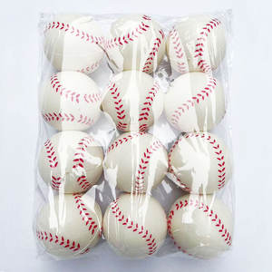 Balles anti-stress en mousse élastique colorée de 63 mm pour le tennis et le baseball, personnalisables, pour soulager l'anxiété – Produit transfrontalier - Product Image 3