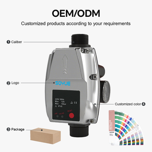 Bomba de Circulação Automática de Longa Duração com Proteção contra Funcionamento a Seco e Interruptor de Pressão On-Off, Envio Mundial - Product Image 2