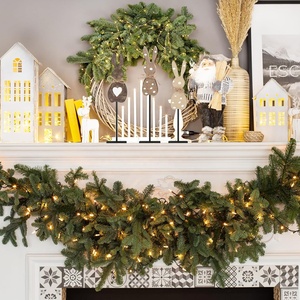 3 uds rústico St Patrick's Day decoraciones de mesa madera irlandesa trébol decoración de Mesa Verde trébol de la suerte bloque signo pintado a mano - Product Image 5