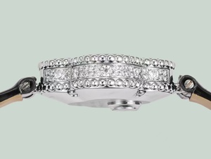 Sang trọng tự động cơ khí thép không gỉ xem ban nhạc gốm cho nam giới phụ nữ liên tục chấm công điện dự trữ nơi làm việc - Product Image 4