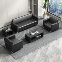 SF-05 Mobilier de bureau, meubles de bureau modernes, canapé en cuir de réception, canapé de bureau, ensemble de canapés de bureau en cuir, meubles