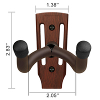 Support mural universel écologique en ABS poli pour violon acoustique, alto, guitare - Support mural