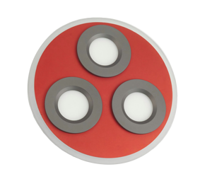 12V <span class=keywords><strong>LED</strong></span> vòng ánh sáng Trần, bề mặt gắn kết triple-ring Dome bảng điều chỉnh cho <span class=keywords><strong>RV</strong></span> Caravan thuyền cabin - Product Image 2