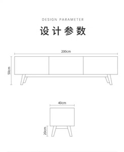 Joyan JY-C163 Mueble de <span class=keywords><strong>TV</strong></span> de Madera de <span class=keywords><strong>Mango</strong></span> de Alta Calidad, Moderno y de Lujo, con Múltiples Espacios de Almacenamiento para Sala de Estar, Mueble para el Hogar - Product Image 6