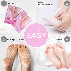 <span class=keywords><strong>Mascarilla</strong></span> Exfoliante para <span class=keywords><strong>Pies</strong></span> Pink Rose BabyFeet, Cuidado de la Piel de los <span class=keywords><strong>Pies</strong></span>, <span class=keywords><strong>Mascarilla</strong></span> Exfoliante para <span class=keywords><strong>Pies</strong></span> OEM - Product Image 3