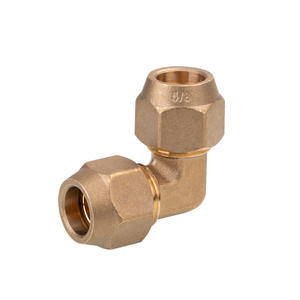 Raccord coudé en cuivre Huihong 90 degrés, diamètre égal, fileté, pour équipements de climatisation et de réfrigération - Product Image 1