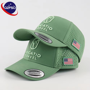 QZFSO Casquettes de baseball structurées de haute qualité, personnalisables avec logo brodé 3D, pour le sport et les activités de plein air, vente en gros - Product Image 1