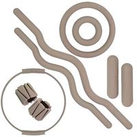 Accessoires de yoga et de Pilates LA Custom : Barre de musculation, barre de fitness, haltères en silicone pliables, poids de cheville réglables