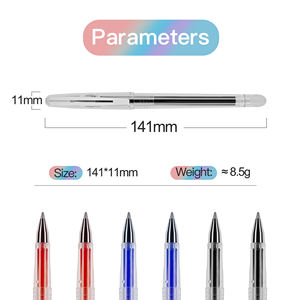 Kreativer Gelstift mit weißer Tinte, Highlighter, feine Spitze für Schüler, Schreibwaren, Zeichnen, Kunst, Schreiben, Schulbedarf - Product Image 3