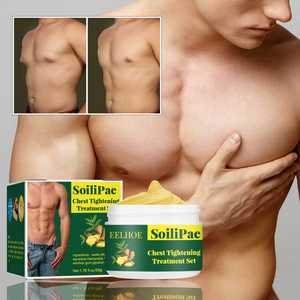 Eelhoe Ensemble <span class=keywords><strong>de</strong></span> crème raffermissante pour seins pour hommes Traitement <span class=keywords><strong>de</strong></span> raffermissement <span class=keywords><strong>de</strong></span> la poitrine pour éliminer l'excès <span class=keywords><strong>de</strong></span> graisse Produit <span class=keywords><strong>de</strong></span> beauté et <span class=keywords><strong>de</strong></span> soins personnels - Product Image 5