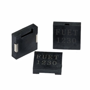 บัซเซอร์แบบบางพิเศษ 12*12*สูง 3 มม. 4kHz 5V บัซเซอร์แบบสี่เหลี่ยมขนาด 12 มม. ขับเคลื่อนภายนอก พร้อม RoHS 80dB เสียงด้านข้าง SMD Piezo Passive Buzzer 1230 - Product Image 1
