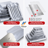 Aluminiumfolie 3-zijdig gesealde voedselveilige vacuümzakken voor vlees, kauwgom, dierenvoer, blikvoer verpakkingen - aanpasbaar groothandel