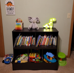 Estantería de madera de lujo con organizador de almacenamiento de juguetes estante muebles de madera biblioteca librería para almacenamiento en el hogar - Product Image 2