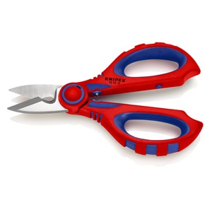 Tijeras de electricista KNIPEX 95 05 10 SB con empuñaduras multicomponentes, reforzadas con fibra de vidrio, 160 mm - Product Image 2