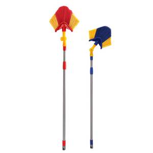 <span class=keywords><strong>Balai</strong></span> à long manche <span class=keywords><strong>télescopique</strong></span> pratique <span class=keywords><strong>pour</strong></span> <span class=keywords><strong>nettoyer</strong></span> les toiles d'araignées, <span class=keywords><strong>balai</strong></span> <span class=keywords><strong>pour</strong></span> <span class=keywords><strong>plafond</strong></span> - Product Image 1