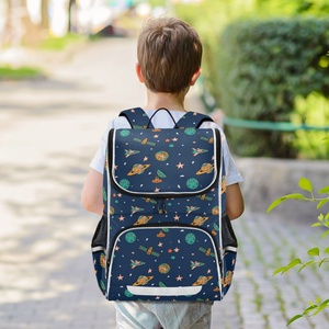 Custom Cute Cartoon Cool <b>Children</b> <b>Backpack</b> Bag Kindergarten Boy Spaceman School Bag School <b>Backpack</b> - Product Image 6