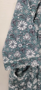 Vestido Tipo Túnica Vintage de Talla Grande, 100% Algodón, Estampado Floral, Suave y Cómodo, Largo hasta la Rodilla, para Playa, Verano y Descanso - Product Image 2