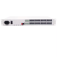 Multiplexeur Optique Téléphonique HONGDA SJ PCM32A 32 Canaux Interface FXS/FXO RJ11 Transmission 20-120KM Fibre Optique Double/Simple