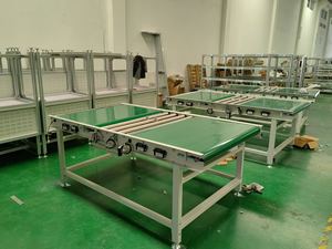 Masa ayarlanabilir hız depo üretim hattı yeni durum için <span class=keywords><strong>Mini</strong></span> taşınabilir çelik PVC dayanıklı konveyör bant - Product Image 6