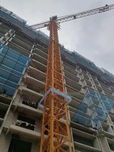 Grúas Torre de Bajo Precio y Buena Calidad al por Mayor, Pluma Larga de 70m, Carga Máxima de Elevación de 12 Toneladas, Marca China - Product Image 4