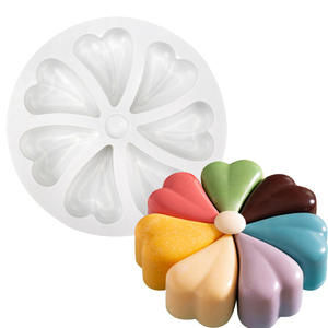 แม่พิมพ์ซิลิโค<span class=keywords><strong>น</strong></span>เค้กมูสรูปดอกกุหลาบข<span class=keywords><strong>น</strong></span>าด 8 <span class=keywords><strong>น</strong></span>ิ้ว <span class=keywords><strong>ส</strong></span>ำหรับวันวาเล<span class=keywords><strong>น</strong></span>ไท<span class=keywords><strong>น</strong></span>์ ชุดดอกไม้ DIY อุปกรณ์ทำข<span class=keywords><strong>น</strong></span>มช็อกโกแลต <span class=keywords><strong>น</strong></span>้ำตาล ขนมหวา<span class=keywords><strong>น</strong></span>สไตล์ฝรั่งเศส - Product Image 4