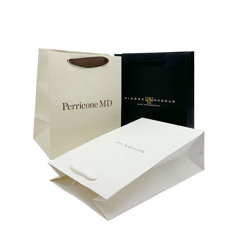 Cosmetics Clothes Packaging Paper Bag Personalized Luxury Custom Paper ...