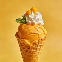 Crème glacée à la mangue Offre Spéciale Dessert glacé avec saveur de crème glacée additif alimentaire