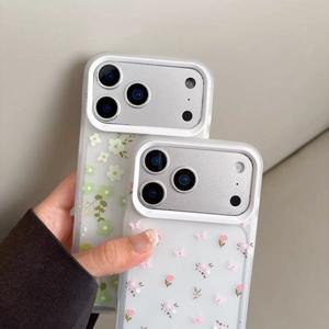 Fundas de TPU para Teléfono Móvil con Diseño de Flores Rosa Púrpura para <span class=keywords><strong>iPhone</strong></span> 15 14 13 12 <span class=keywords><strong>11</strong></span> 14 <span class=keywords><strong>Pro</strong></span> Max XS XR 7 8 Plus X XR - Product Image 2