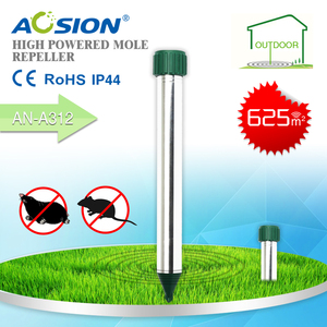 Aosion hàng đầu đánh giá cao Powered Pin vườn gopher Vole Repeller răn đe chống rắn Repeller Sonic mole Repeller - Product Image 3