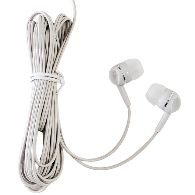 Wholesale Cheap 3.5mm Plastic Aviation Headset In-Ear Earphones with Wired Music Airline Cellphone Accessories