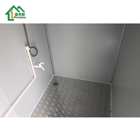 Cabine de douche de camping modulaire, en plastique, portable, pour l'extérieur, idéale pour site de Construction