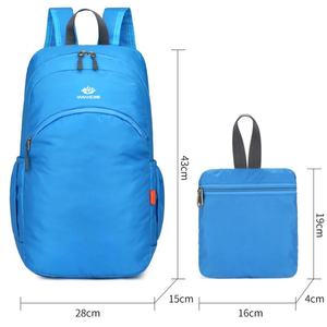 Ultralight 20L Polyester Sport Foldable <b>Backpack</b> <b>Waterproof</b> Lightweight Hiking Collapsible Bag - Product Image 4