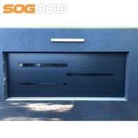 Panel de Puerta de Garaje Seccional de Acero Impermeable con Acabado Moderno y Construcción de Acero Galvanizado para Aplicaciones en Villas