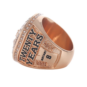 Bague de championnat de basket-ball commémorative <span class=keywords><strong>Kobe</strong></span> <span class=keywords><strong>Bryant</strong></span> Lakers 2016, Cadeaux de mode, Bijoux de haute qualité - Product Image 3