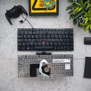 Bàn Phím Chất Lượng Tốt Cho Lenovo <span class=keywords><strong>ThinkPad</strong></span> X121E X130E X131E <span class=keywords><strong>X140E</strong></span> E220S E220S E11 E12 E125 S220 X131 E120 Khung Màu Đen điểm Màu Đỏ - Product Image 4