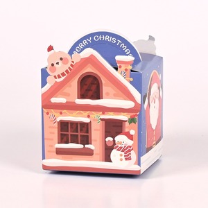 Merry <b>Christmas</b> cardboard apple gift packaging paper <b>box</b> can be customized according to needs - Product Image 3