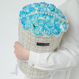 San valentino piccolo bouquet profumato simulazione sapone fiore compleanno per inviare amici maschi e femmine boudoir <span class=keywords><strong>fiori</strong></span> a mano - Product Image 4