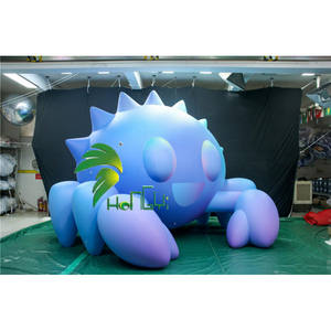 Decoración Inflable de <span class=keywords><strong>Cangrejo</strong></span> para Exteriores, Rojo y <span class=keywords><strong>Azul</strong></span>, Modelo de Dibujos Animados, Animal Marino Inflable <span class=keywords><strong>Gigante</strong></span> Personalizado - Product Image 3