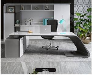 Dipingere tavolo capo di fascia alta semplice moderno direttore della moda creativo di grande classe tavolo e sedia combinazione - Product Image 2