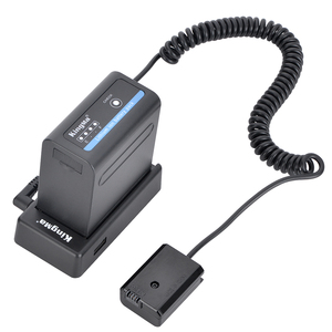 KingMa Portable NP-FW50 Dummy Batterie avec NP-F980D Batterie Adaptateur Plaque à NP-FW50 Dummy Batterie Système D'alimentation pour <span class=keywords><strong>Sony</strong></span> A7 - Product Image 2