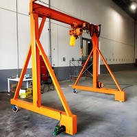 Grue à portique simple portable modèle MH de 5 tonnes, 10 tonnes, 20 tonnes, 32 tonnes en Inde
