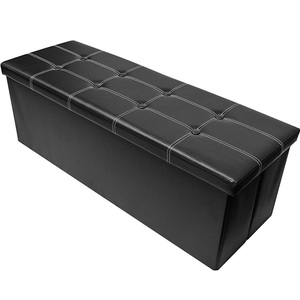 <span class=keywords><strong>Venta</strong></span> caliente de productos para el hogar de cuero plegables banco de almacenamiento al aire libre - Product Image 2