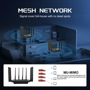 Router SUNCOMM SE06 Pro 4G 5G Desbloqueado, AX3000 SDX62 SDX75, WiFi 6 Inalámbrico de Doble Banda, VPN, Mesh, QoS, Puerto Gigabit, Router para Tarjeta SIM 5G - Product Image 5