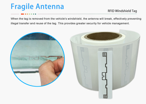 Водонепроницаемая RFID-метка Gen2 Higgs4 для лобового стекла, уязвимая, с антенной, защита от вскрытия, UHF, 860-960 МГц, многократное считывание, большой радиус действия - Product Image 3